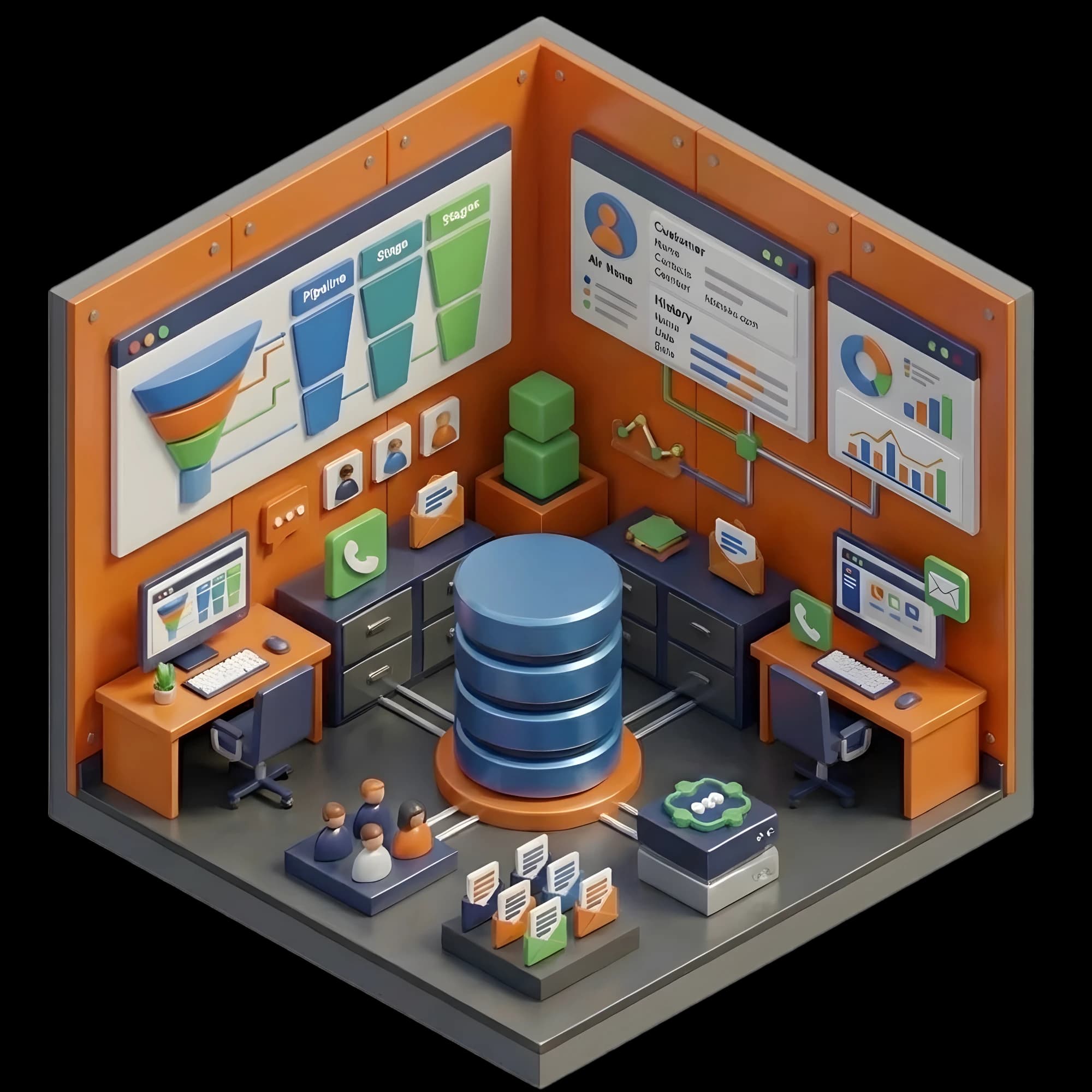 Solar D&R: Custom Job CRM project preview